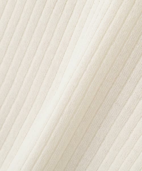 human woman / ヒューマンウーマン ニット・セーター | 麻混バイカラーヘンリーネックプルオーバー | 詳細7