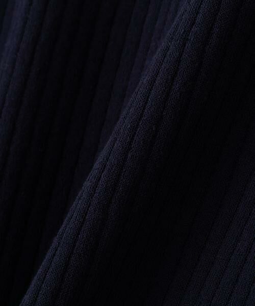 human woman / ヒューマンウーマン ニット・セーター | 麻混バイカラーヘンリーネックプルオーバー | 詳細18