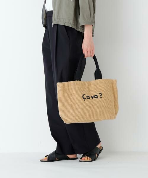 human woman / ヒューマンウーマン バッグ | ＦＡＢＲＩＣＯ×ｈｗコラボ　Ｍサイズ | 詳細1