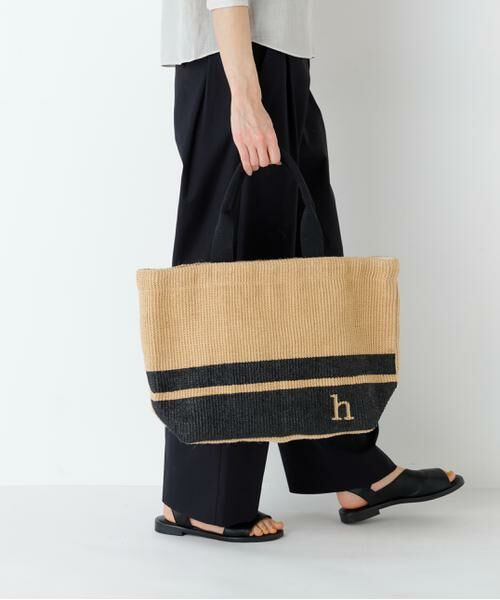 human woman / ヒューマンウーマン バッグ | ＦＡＢＲＩＣＯ×ｈｗコラボ　Ｌサイズ | 詳細1