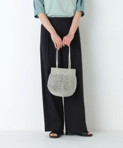 human woman / ヒューマンウーマン バッグ | ＴＥＨ　ＢＡＧＭＡＴＩ　メタリックマクラメバッグ