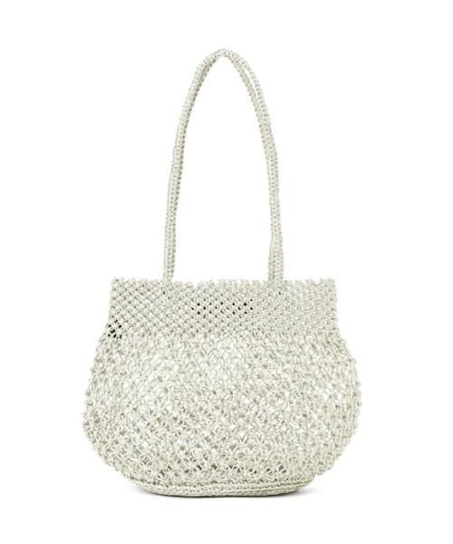 human woman / ヒューマンウーマン バッグ | ＴＥＨ　ＢＡＧＭＡＴＩ　メタリックマクラメバッグ | 詳細1