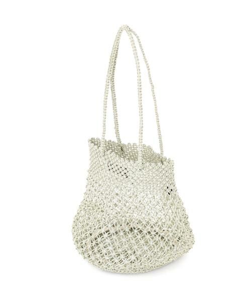 human woman / ヒューマンウーマン バッグ | ＴＥＨ　ＢＡＧＭＡＴＩ　メタリックマクラメバッグ | 詳細2