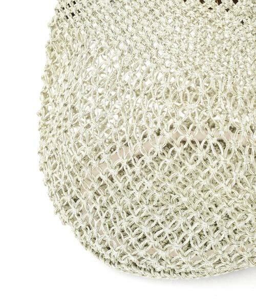 human woman / ヒューマンウーマン バッグ | ＴＥＨ　ＢＡＧＭＡＴＩ　メタリックマクラメバッグ | 詳細5