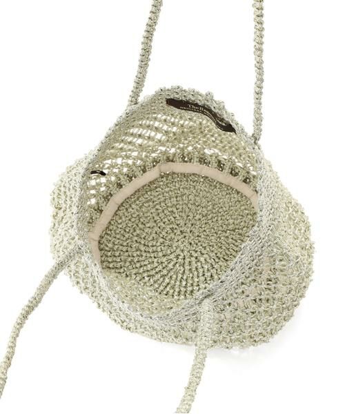 human woman / ヒューマンウーマン バッグ | ＴＥＨ　ＢＡＧＭＡＴＩ　メタリックマクラメバッグ | 詳細6