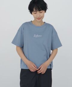 human woman / ヒューマンウーマン カットソー | ◆プリントロゴＴシャツ