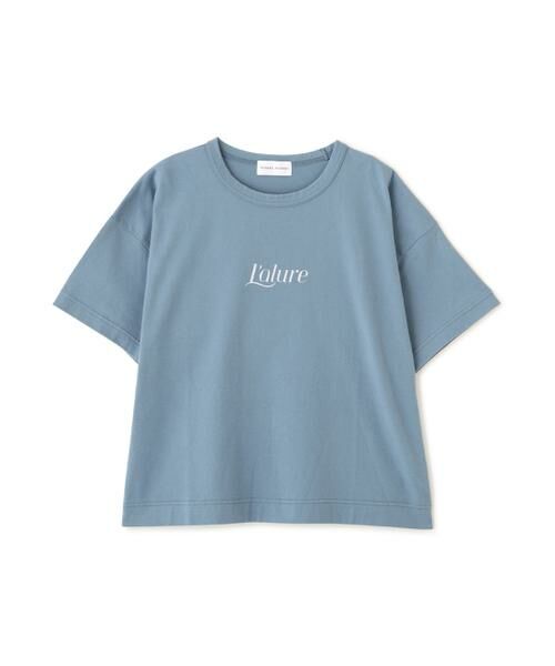 human woman / ヒューマンウーマン カットソー | ◆プリントロゴＴシャツ | 詳細1