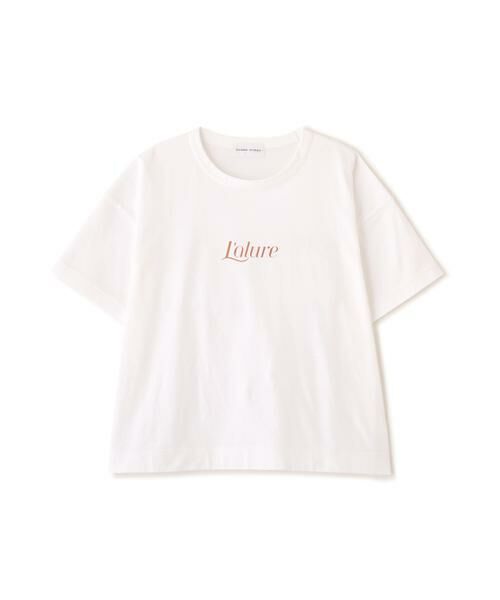 human woman / ヒューマンウーマン カットソー | ◆プリントロゴＴシャツ | 詳細5
