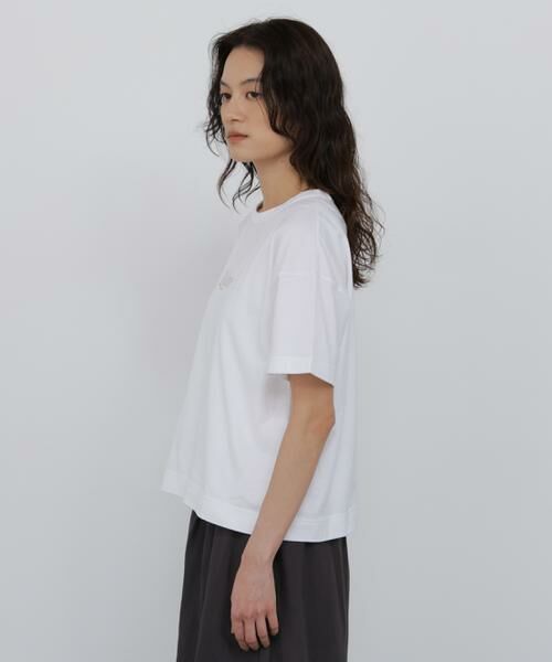 human woman / ヒューマンウーマン カットソー | ◆プリントロゴＴシャツ | 詳細10