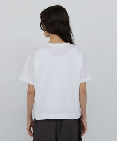 human woman / ヒューマンウーマン カットソー | ◆プリントロゴＴシャツ | 詳細11