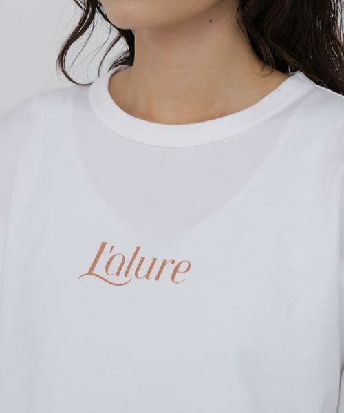 human woman / ヒューマンウーマン カットソー | ◆プリントロゴＴシャツ | 詳細12
