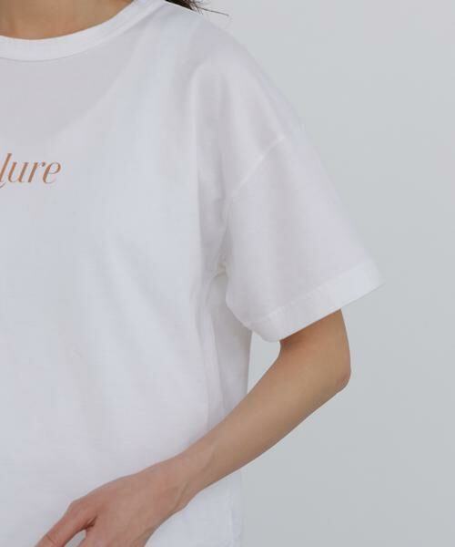 human woman / ヒューマンウーマン カットソー | ◆プリントロゴＴシャツ | 詳細13