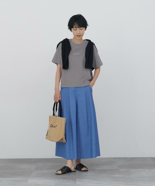 human woman / ヒューマンウーマン カットソー | ◆プリントロゴＴシャツ | 詳細19