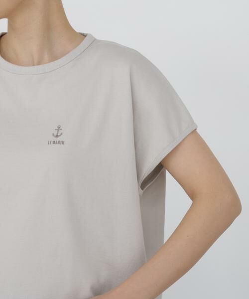 human woman / ヒューマンウーマン カットソー | ◆刺繍ロゴＴシャツ | 詳細8