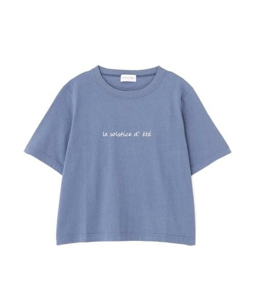 human woman / ヒューマンウーマン カットソー | 《4色展開》メッセージロゴＴシャツ | 詳細1