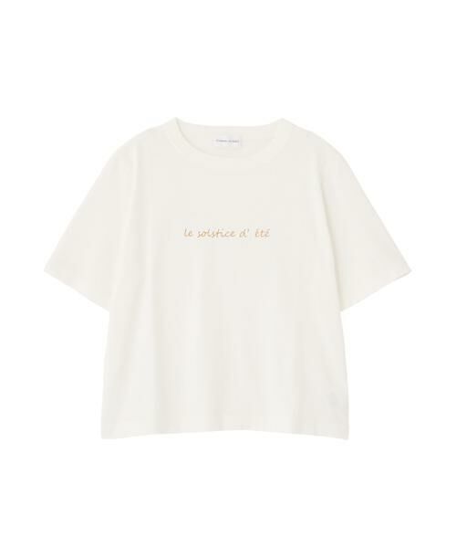 human woman / ヒューマンウーマン カットソー | 《4色展開》メッセージロゴＴシャツ | 詳細6