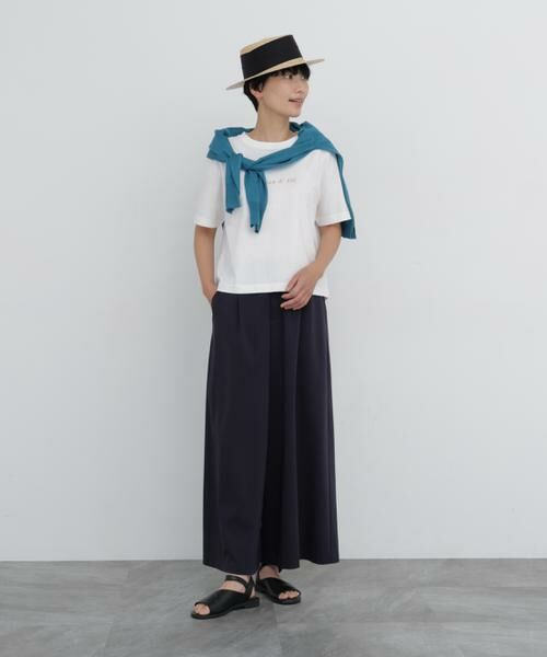human woman / ヒューマンウーマン カットソー | 《4色展開》メッセージロゴＴシャツ | 詳細8