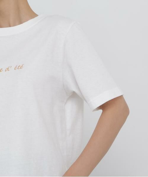 human woman / ヒューマンウーマン カットソー | 《4色展開》メッセージロゴＴシャツ | 詳細13