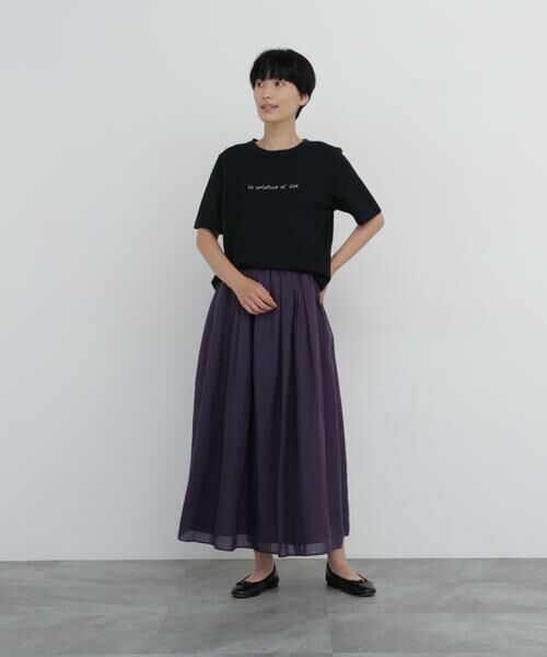 human woman / ヒューマンウーマン カットソー | 《4色展開》メッセージロゴＴシャツ | 詳細18