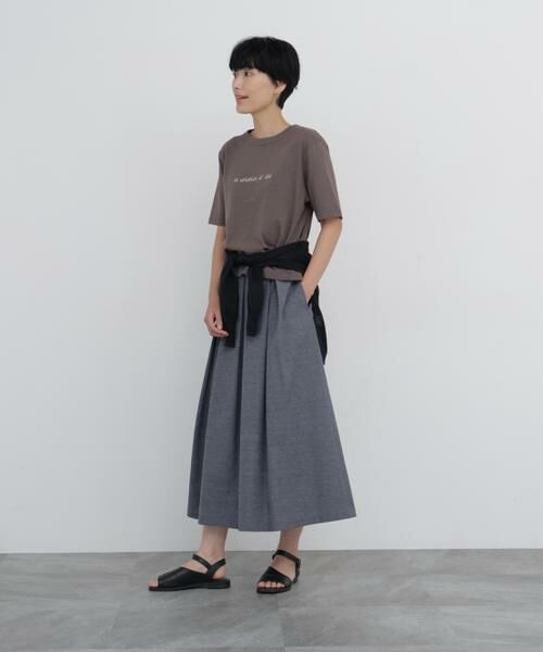human woman / ヒューマンウーマン カットソー | 《4色展開》メッセージロゴＴシャツ | 詳細25