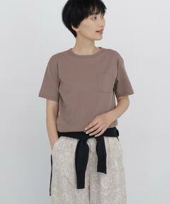 human woman / ヒューマンウーマン カットソー | コンパクトポケットＴシャツ