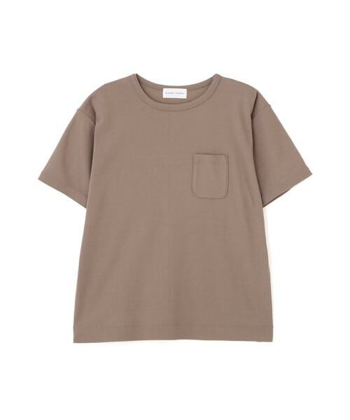 human woman / ヒューマンウーマン カットソー | コンパクトポケットＴシャツ | 詳細1