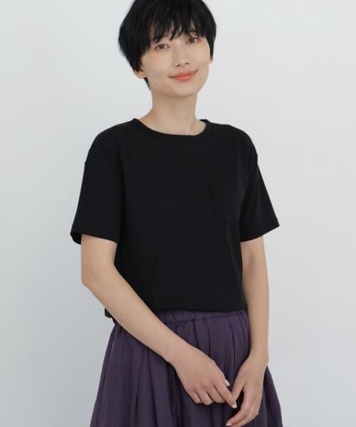 human woman / ヒューマンウーマン カットソー | コンパクトポケットＴシャツ | 詳細6