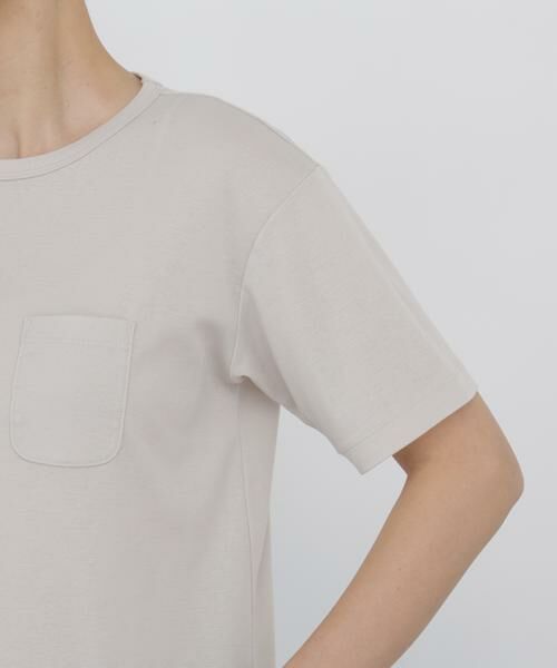 human woman / ヒューマンウーマン カットソー | コンパクトポケットＴシャツ | 詳細17