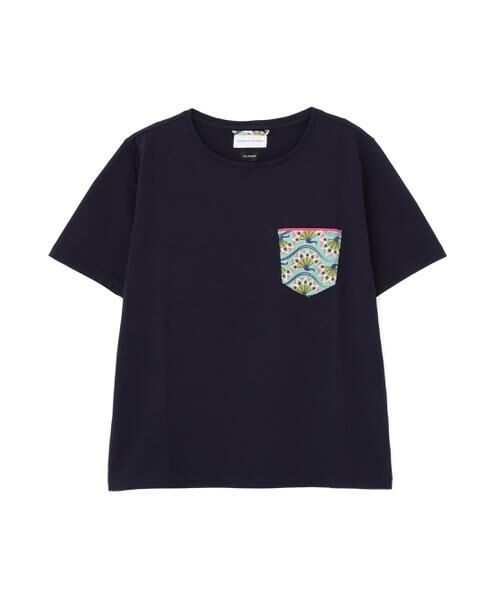human woman / ヒューマンウーマン カットソー | 《 大人気！ / CLOUDYコラボ 》アフリカンモチーフ  ポケットＴシャツ | 詳細1