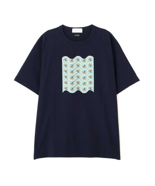 human woman / ヒューマンウーマン カットソー | 《 大人気！ / CLOUDYコラボ 》アフリカンモチーフ プリントＴシャツ | 詳細1