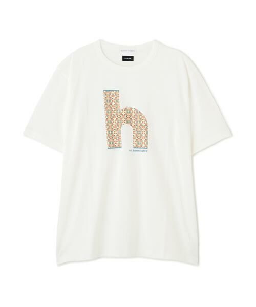human woman / ヒューマンウーマン カットソー | 《 大人気！ / CLOUDYコラボ 》アフリカンモチーフ プリントＴシャツ | 詳細5
