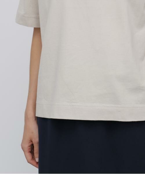 human woman / ヒューマンウーマン カットソー | ◆フロッキープリントクルーネックＴシャツ | 詳細20
