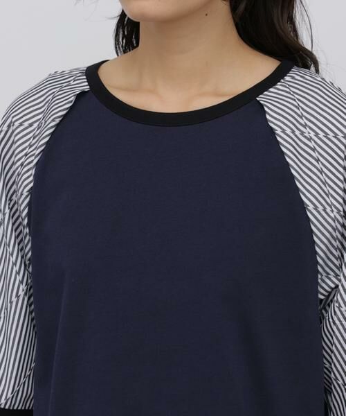 human woman / ヒューマンウーマン カットソー | ◆ラグランスリーブリンガーＴシャツ | 詳細7