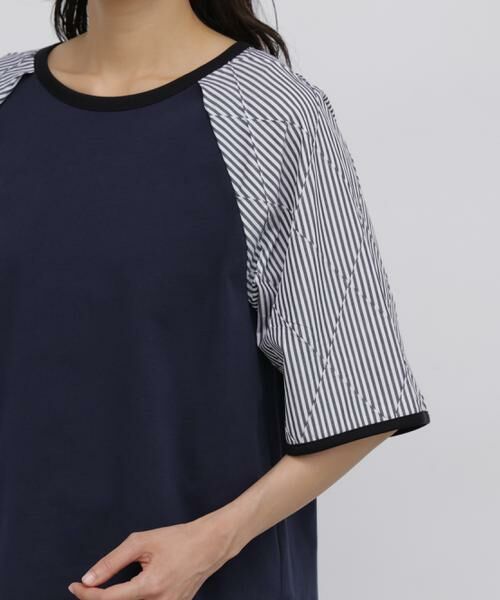 human woman / ヒューマンウーマン カットソー | ◆ラグランスリーブリンガーＴシャツ | 詳細8