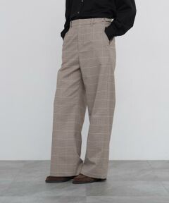 human woman / ヒューマンウーマン パンツ | ◆シャークスキン強撚バックルパンツ