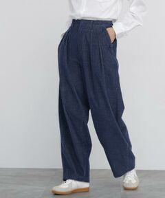 human woman / ヒューマンウーマン パンツ | ◆トップコーデュロイタックパンツ