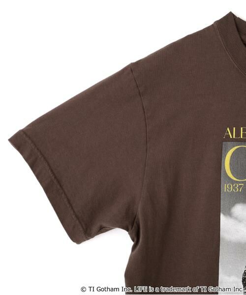 human woman / ヒューマンウーマン カットソー | ＬＩＦＥコラボフォトＴシャツ　サングラス | 詳細9