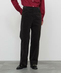 human woman / ヒューマンウーマン パンツ | 別珍ストレッチストレートパンツ