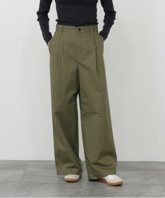 human woman / ヒューマンウーマン パンツ | 高密度チノクロスパンツ