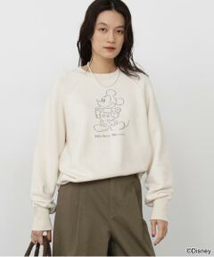 human woman / ヒューマンウーマン カットソー | MICKEY / UNDYED / human womanトレーナー