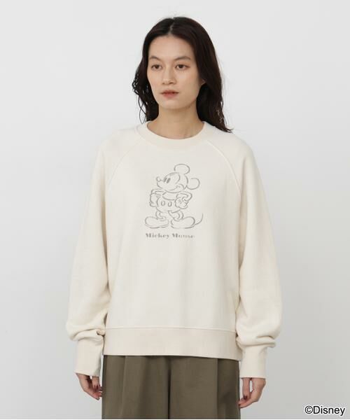 human woman / ヒューマンウーマン カットソー | MICKEY / UNDYED / human womanトレーナー | 詳細4