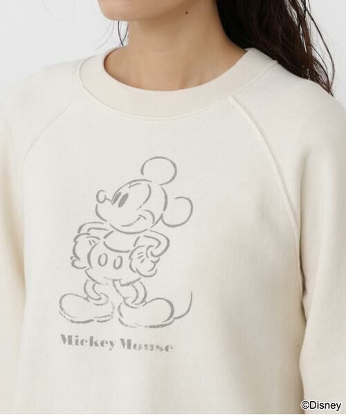 human woman / ヒューマンウーマン カットソー | MICKEY / UNDYED / human womanトレーナー | 詳細7