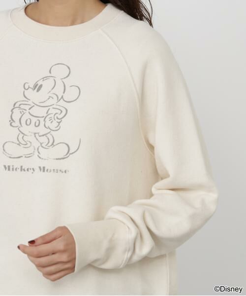 human woman / ヒューマンウーマン カットソー | MICKEY / UNDYED / human womanトレーナー | 詳細8