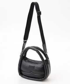 HUNTER / ハンター ショルダーバッグ | レザー フレームド ミディ ホーボー クロスボディ