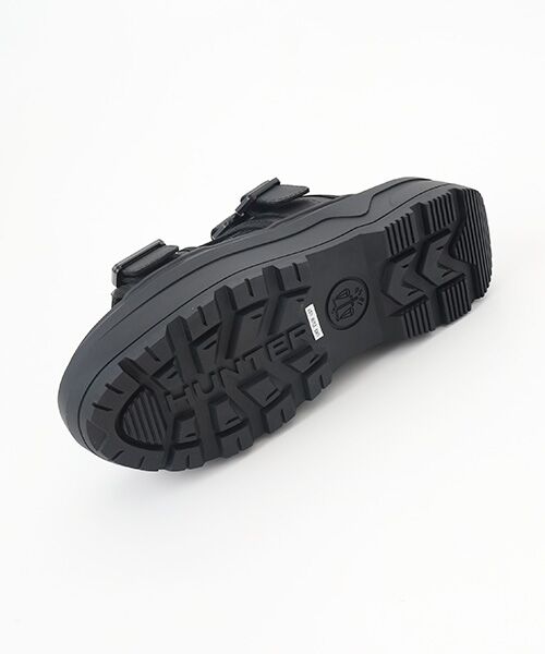 HUNTER / ハンター サンダル | ユニセックス シティ リベル ネオ レザー バックル サンダル | 詳細5