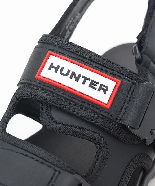HUNTER / ハンター サンダル | ユニセックス シティ リベル ネオ レザー バックル サンダル | 詳細7