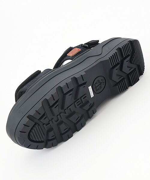 HUNTER / ハンター サンダル | ユニセックス デニム シティ リベル ヒール ストラップ サンダル | 詳細5