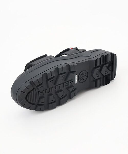 HUNTER / ハンター サンダル | ユニセックス シティ リベル レザー ヒール ストラップ サンダル | 詳細5