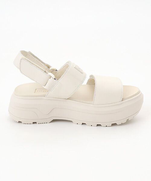 HUNTER / ハンター サンダル | ユニセックス シティ リベル レザー ヒール ストラップ サンダル | 詳細4