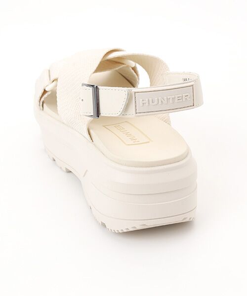 HUNTER / ハンター サンダル | ユニセックス シティ リベル ウェビング クロスオーバー サンダル | 詳細3